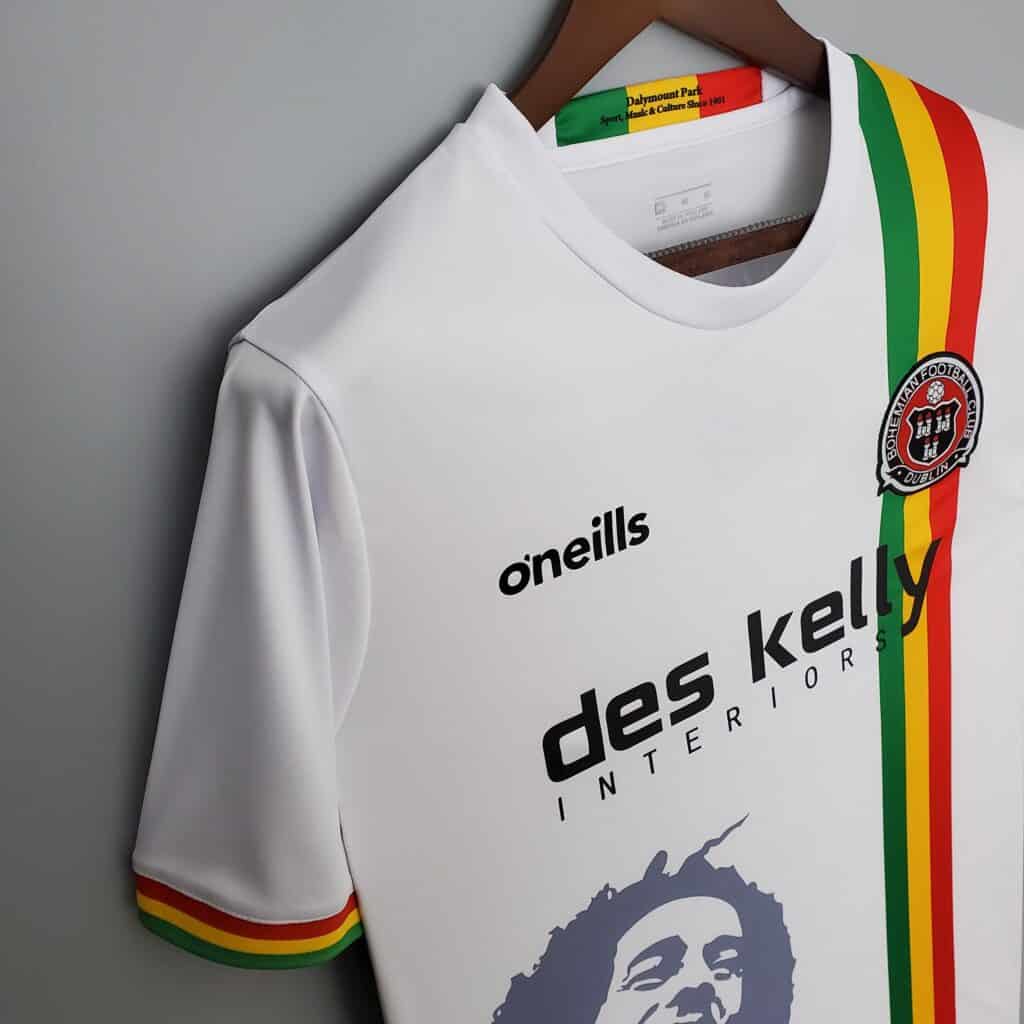Bohemian Dublin 2022 Bob Marley Dres