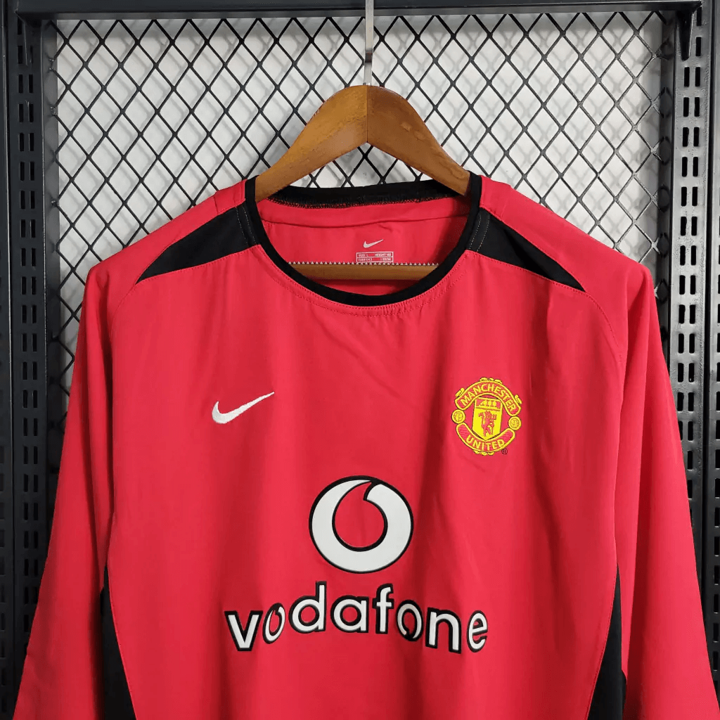 Manchester United 2002-04 Home Dres Full Sleeve