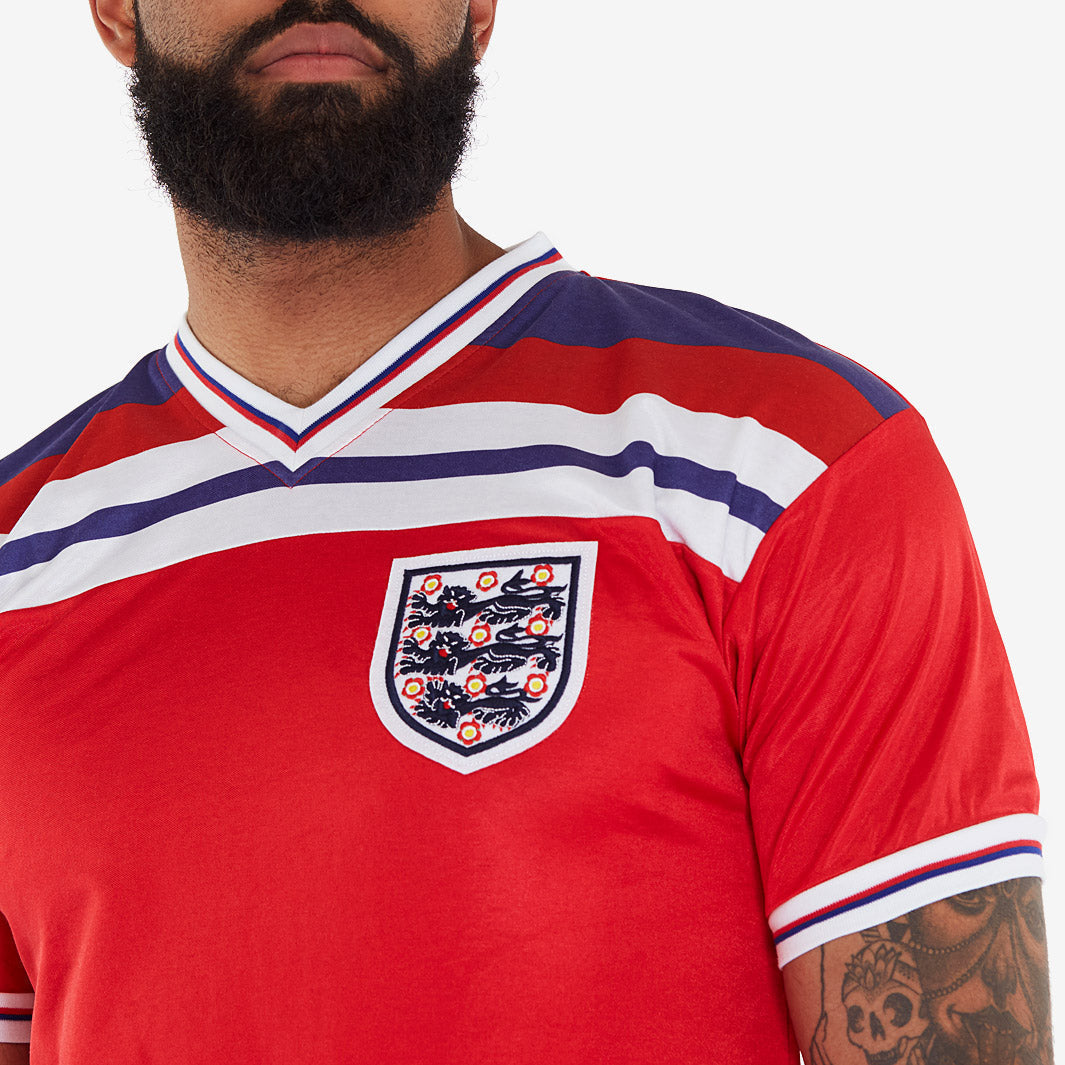 Score Draw England Football 1982 World Cup Away Dres