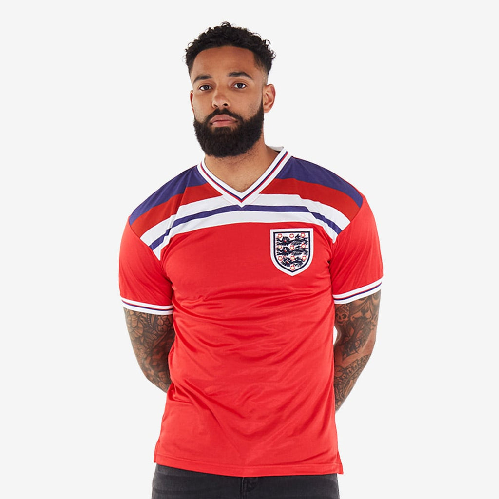Score Draw England Football 1982 World Cup Away Dres