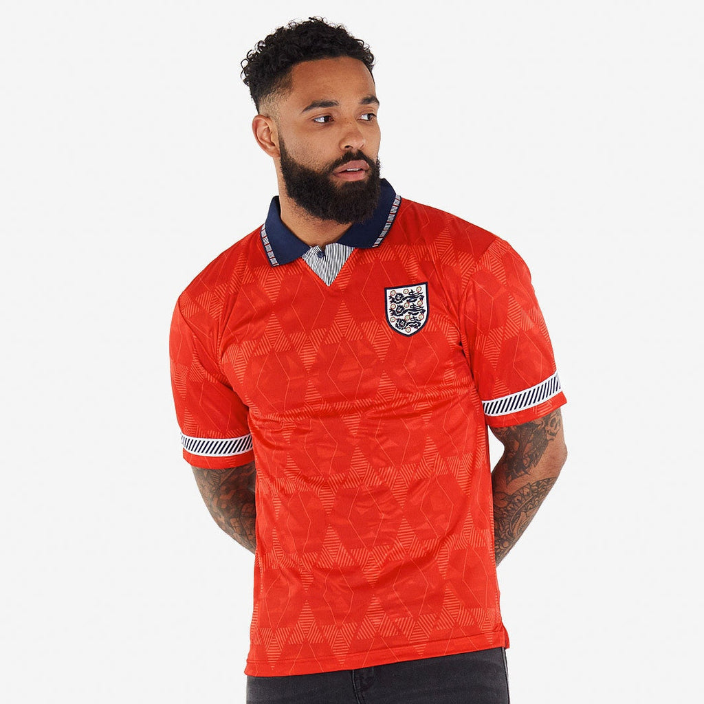 Score Draw England 1990 World Cup Away Dres