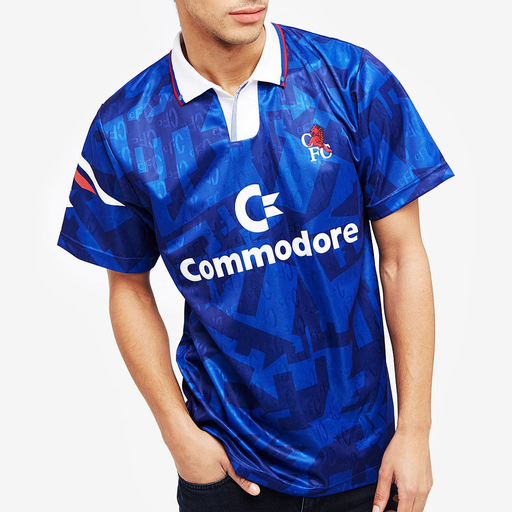 Score Draw Chelsea 1992 Home Dres