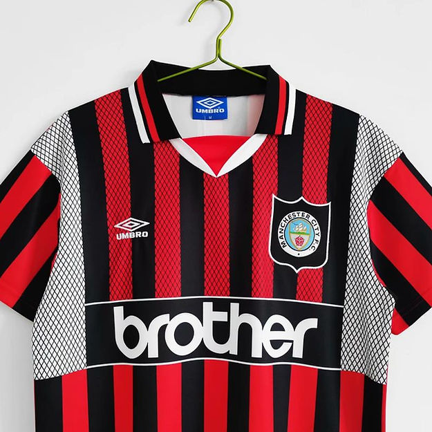 Manchester City Away 1994-96 Dres