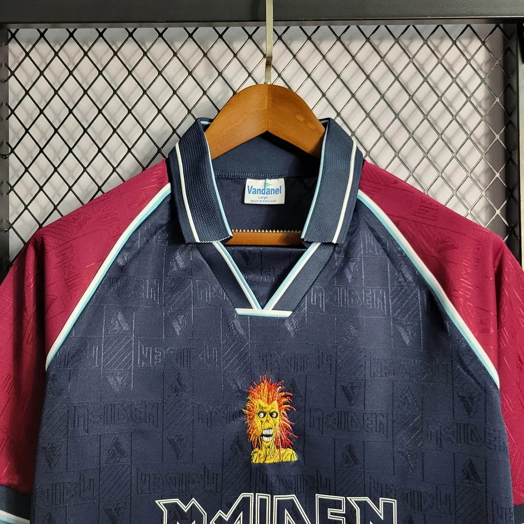1999 Retro West Ham United Iron Lady Home Football Dres