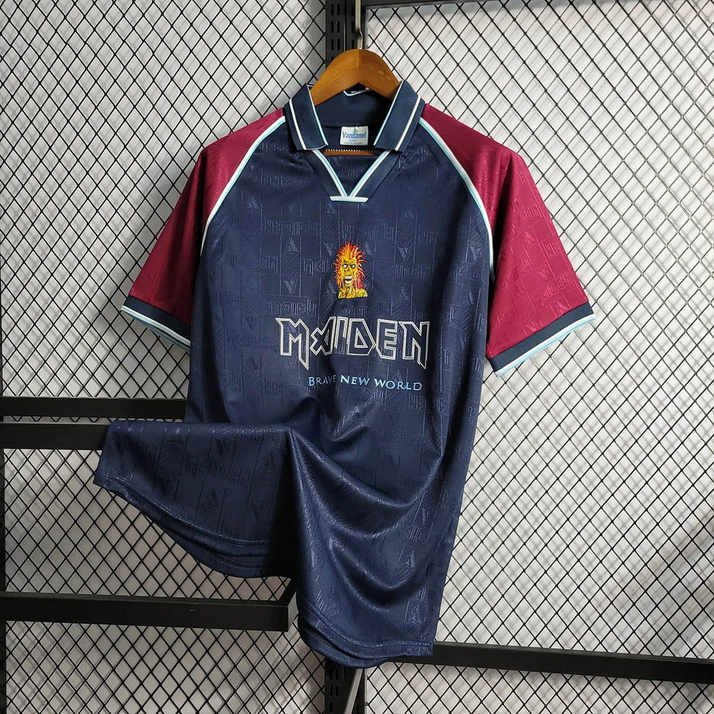 1999 Retro West Ham United Iron Lady Home Football Dres
