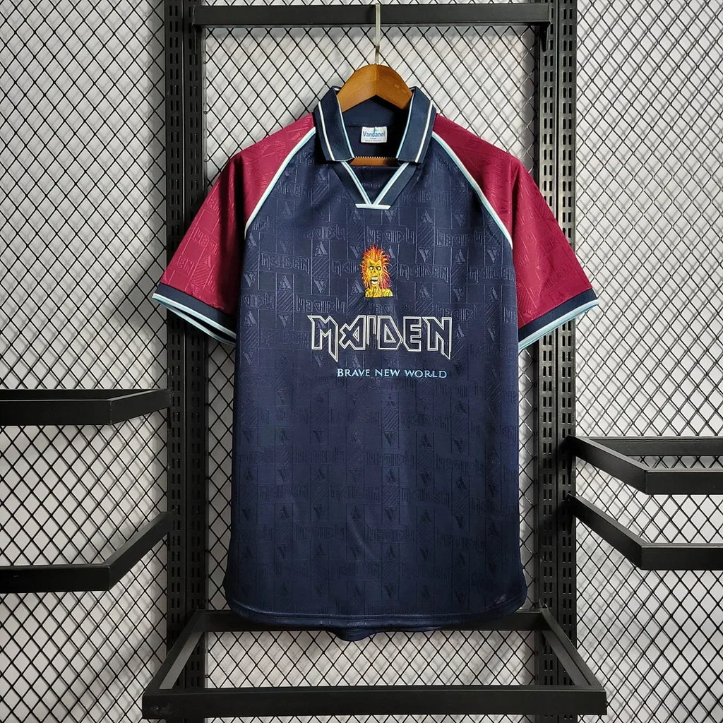 1999 Retro West Ham United Iron Lady Home Football Dres