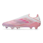 Adidas F50 Elite Laceless FG Lamine Yamal 304 - Clear Pink/Purple Glow/Lite Pink LIMITED EDITION