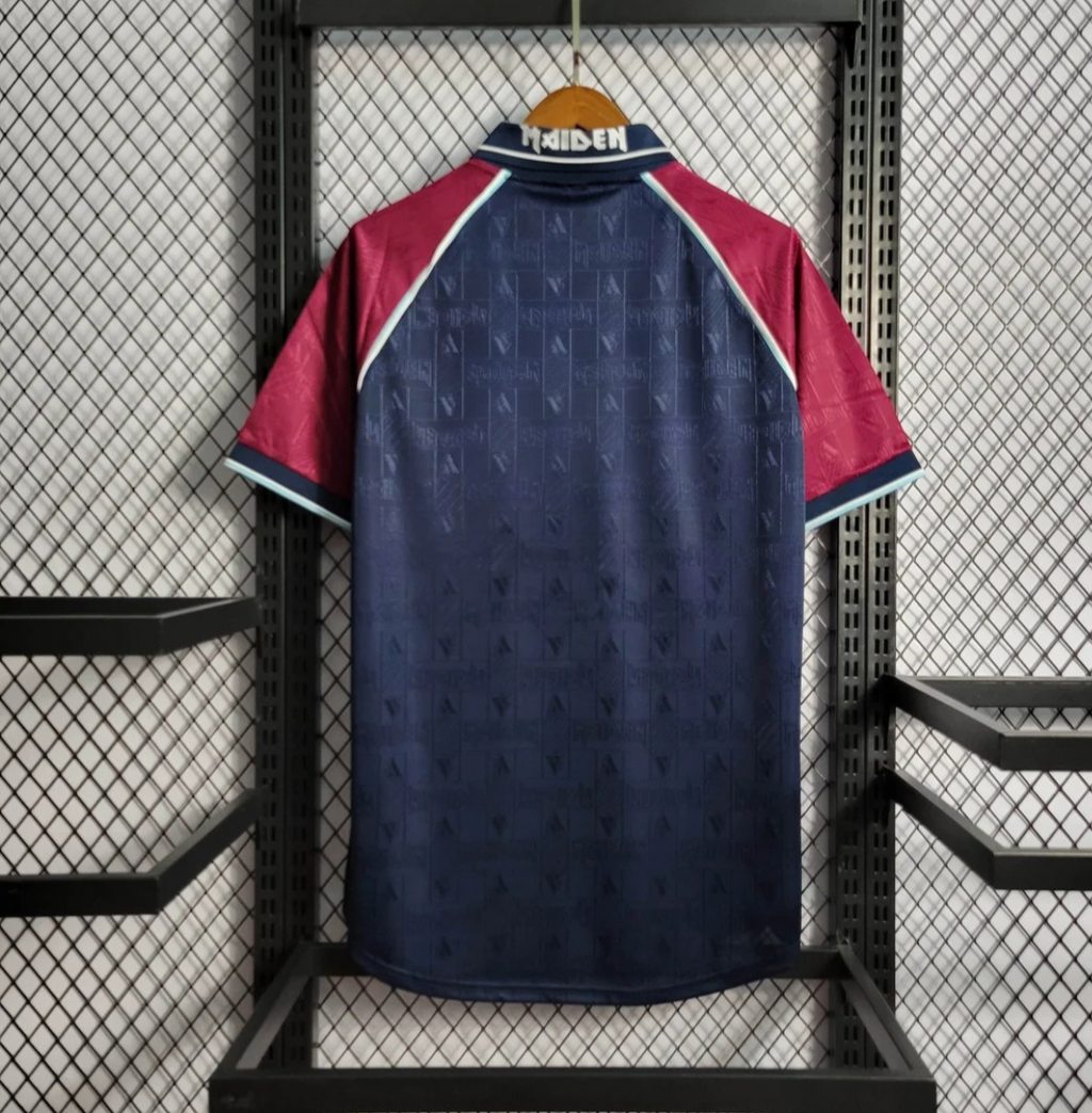 1999 Retro West Ham United Iron Lady Home Football Dres