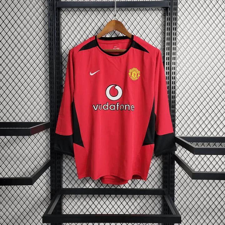 Manchester United 2002-04 Home Dres Full Sleeve