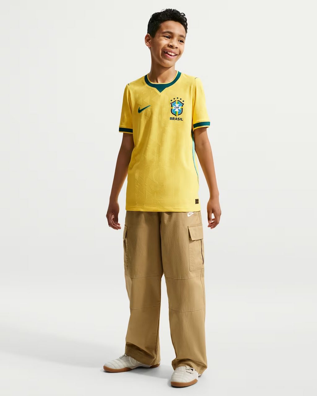 Brazil 2026 Match Home Mini Dres Full Set Dres & Kraťasy