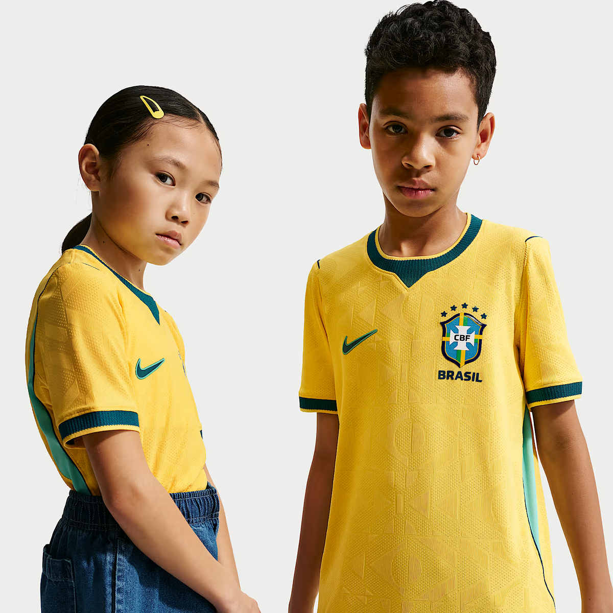 Brazil 2026 Match Home Mini Dres Full Set Dres & Kraťasy