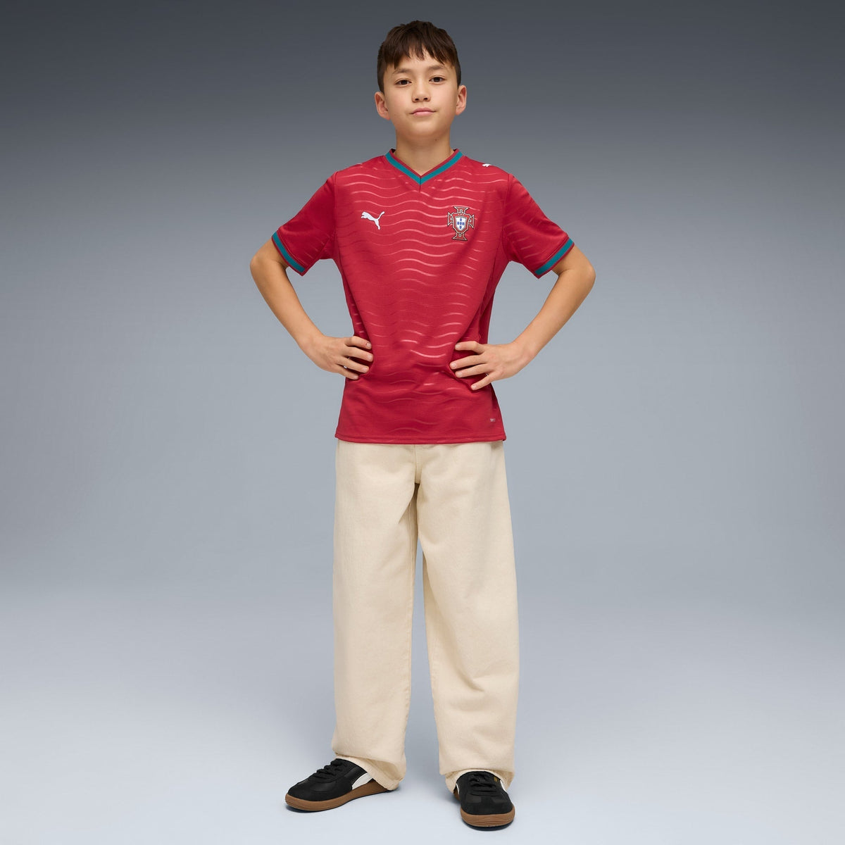 Portugal 26 Home Mini Kit Full Set Shirt & Shorts