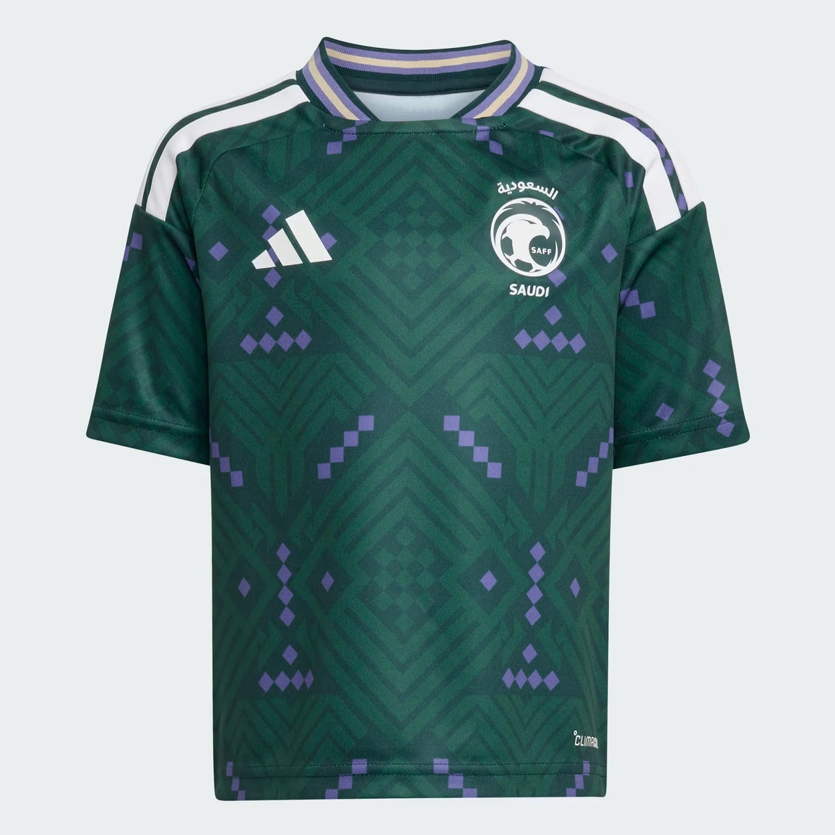 Saudi Arabia 26 Home Mini Dres Full Set Dres & Kraťasy